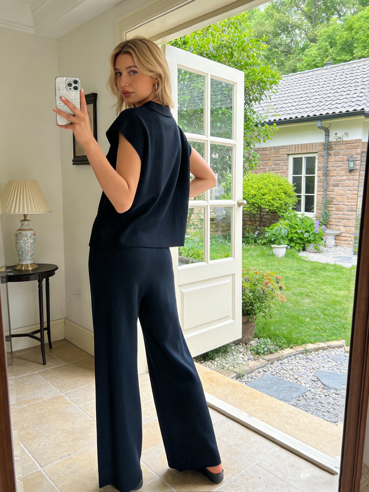 ÉCLAT 26 – Ensemble Maille Élégance Casual