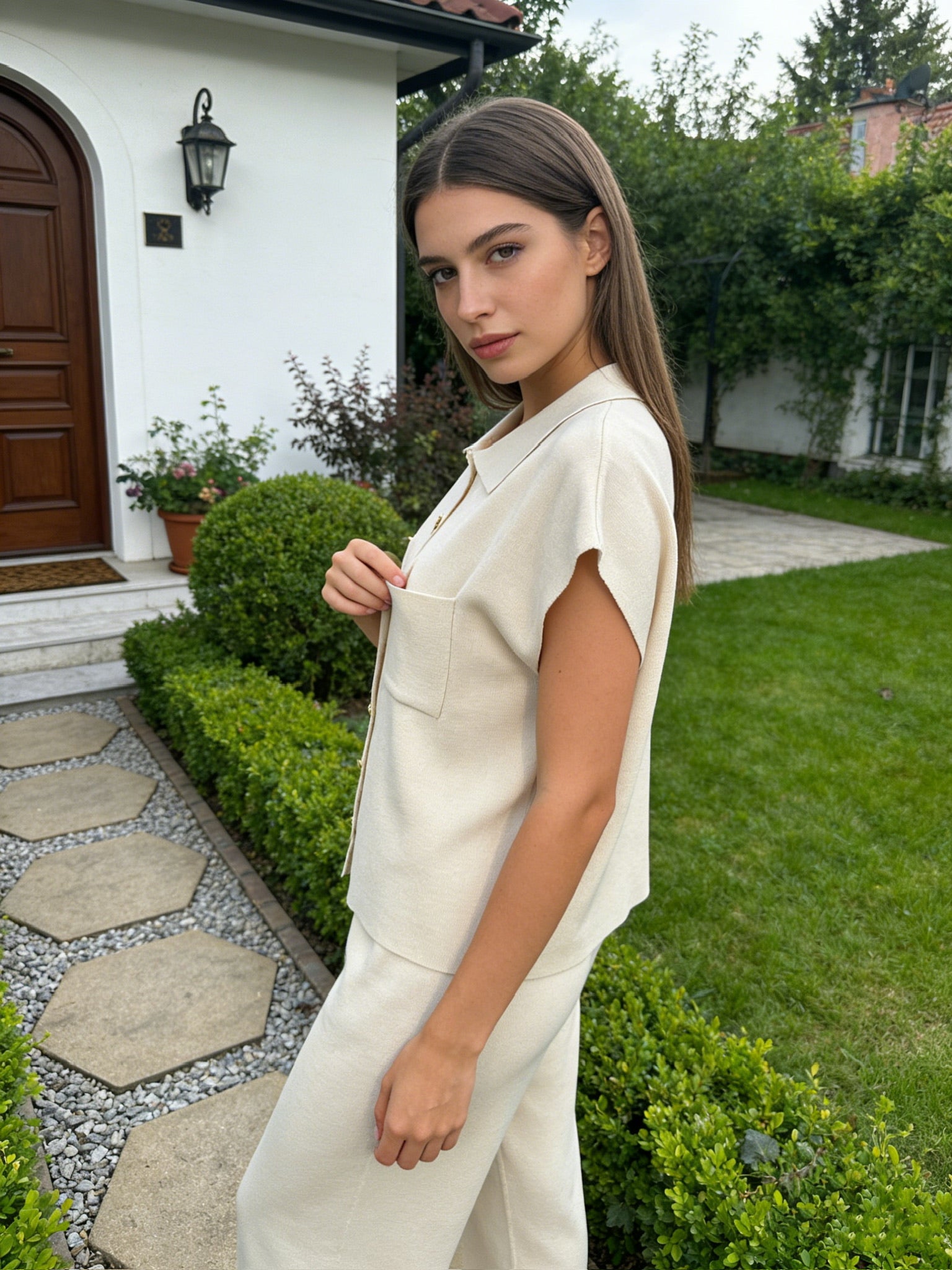 ÉCLAT 26 – Ensemble Maille Élégance Casual