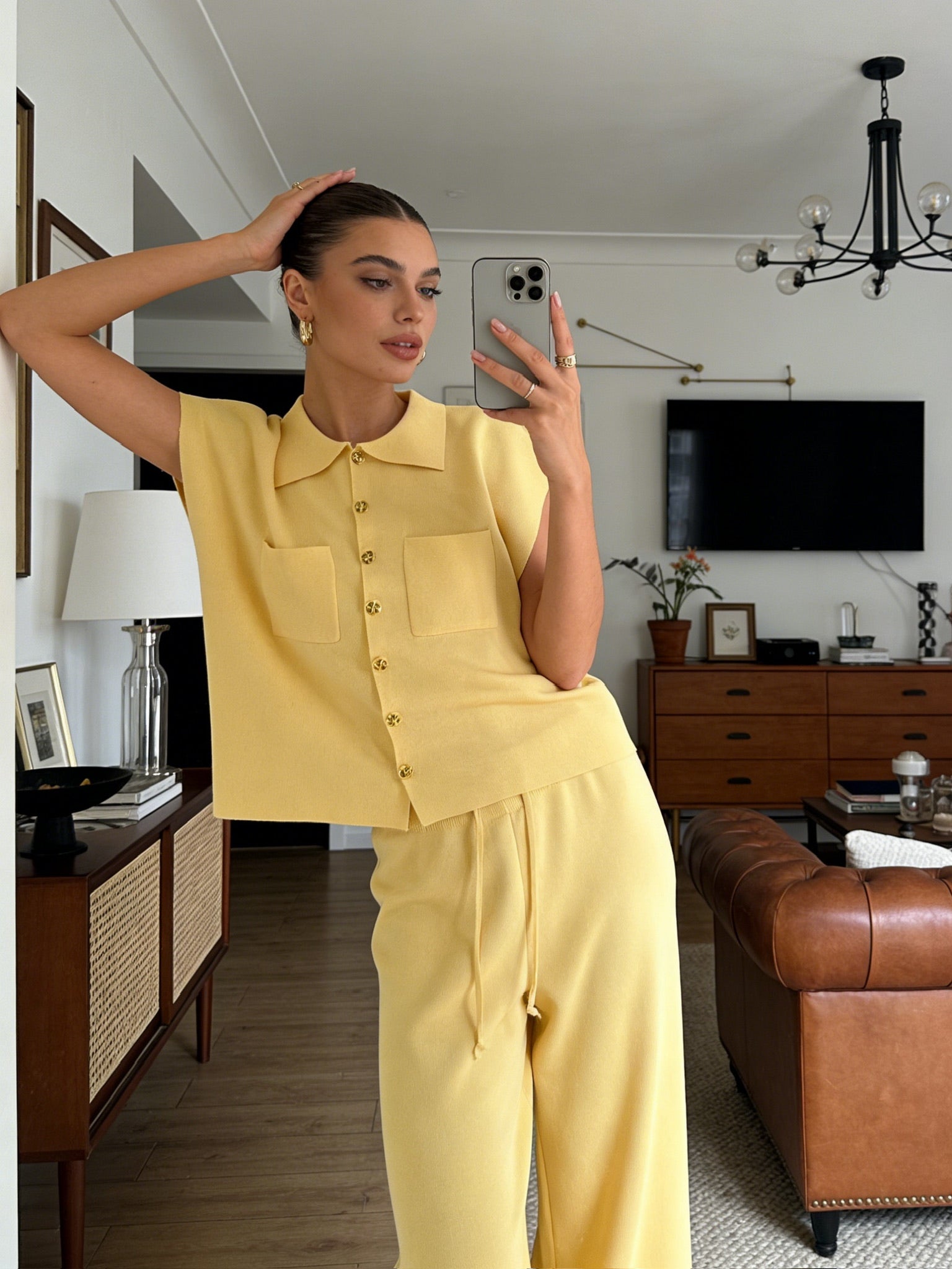 ÉCLAT 26 – Ensemble Maille Élégance Casual