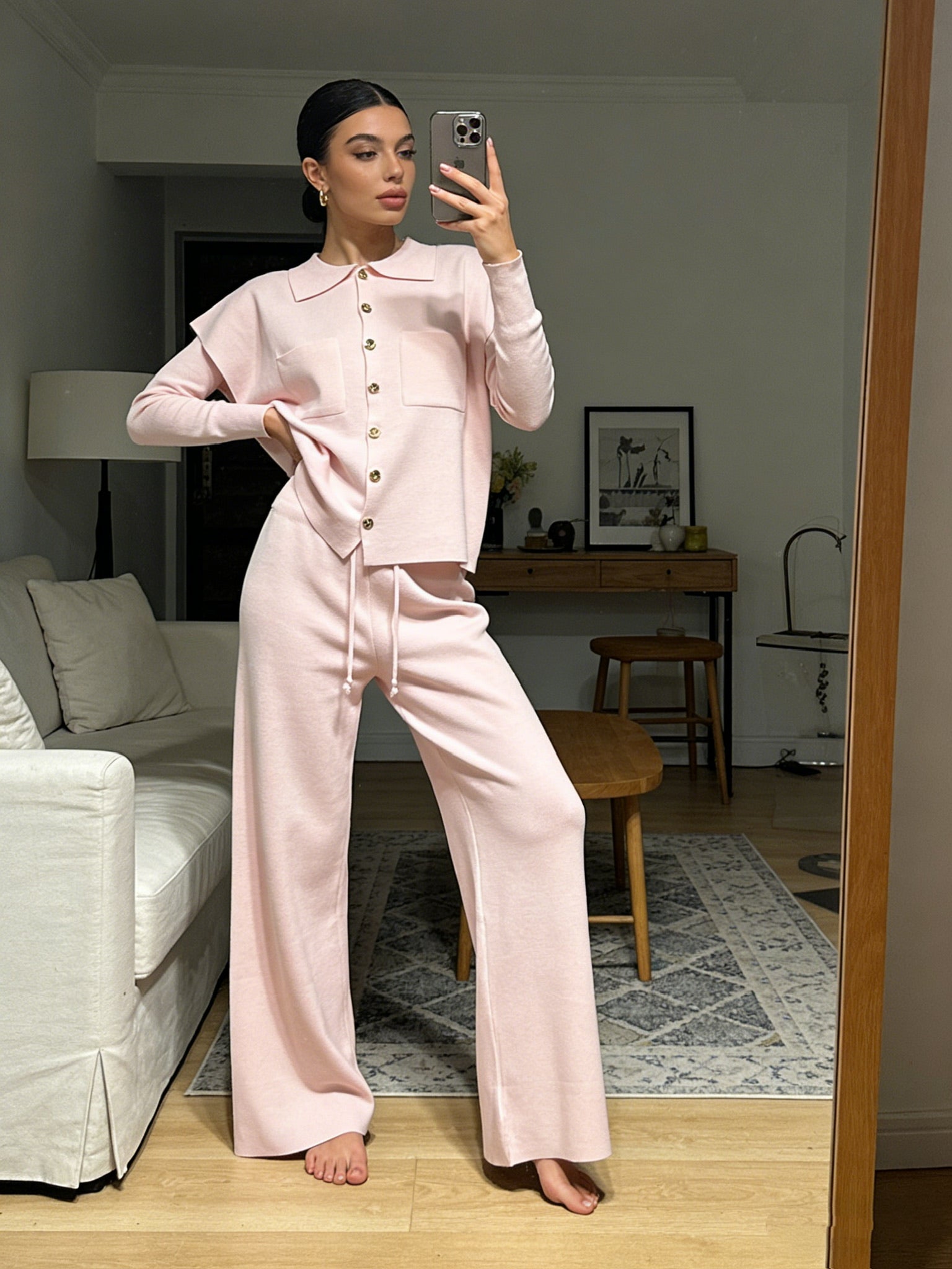 ÉCLAT 26 – Ensemble Maille Élégance Casual