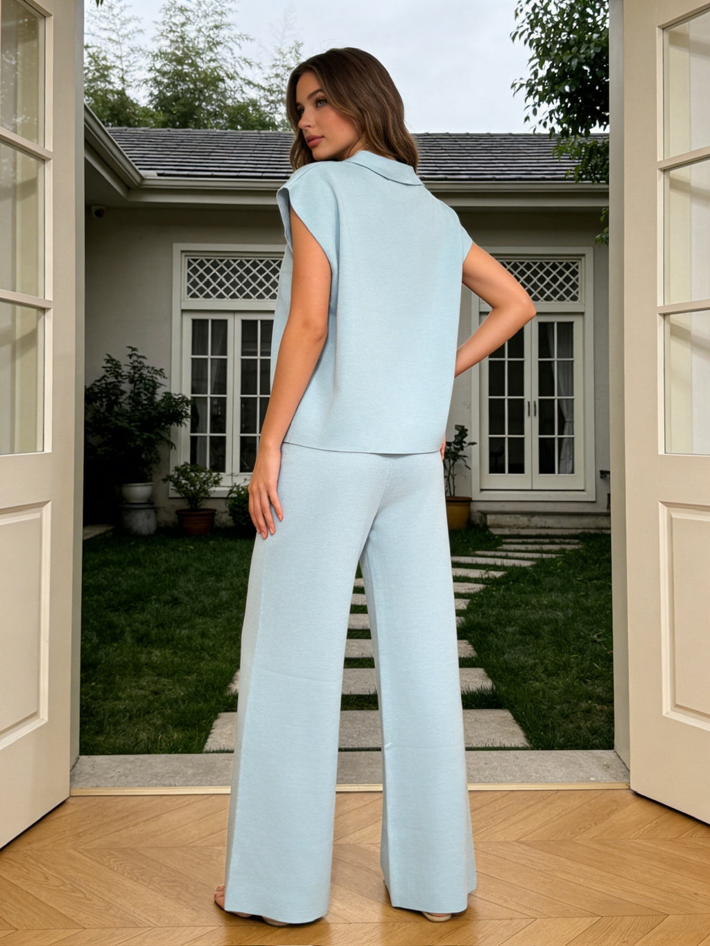 ÉCLAT 26 – Ensemble Maille Élégance Casual