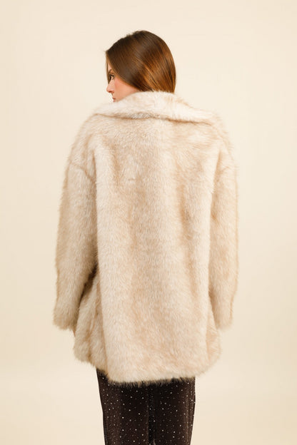 RAVEN – Veste oversize en fausse fourrure ultra-douce