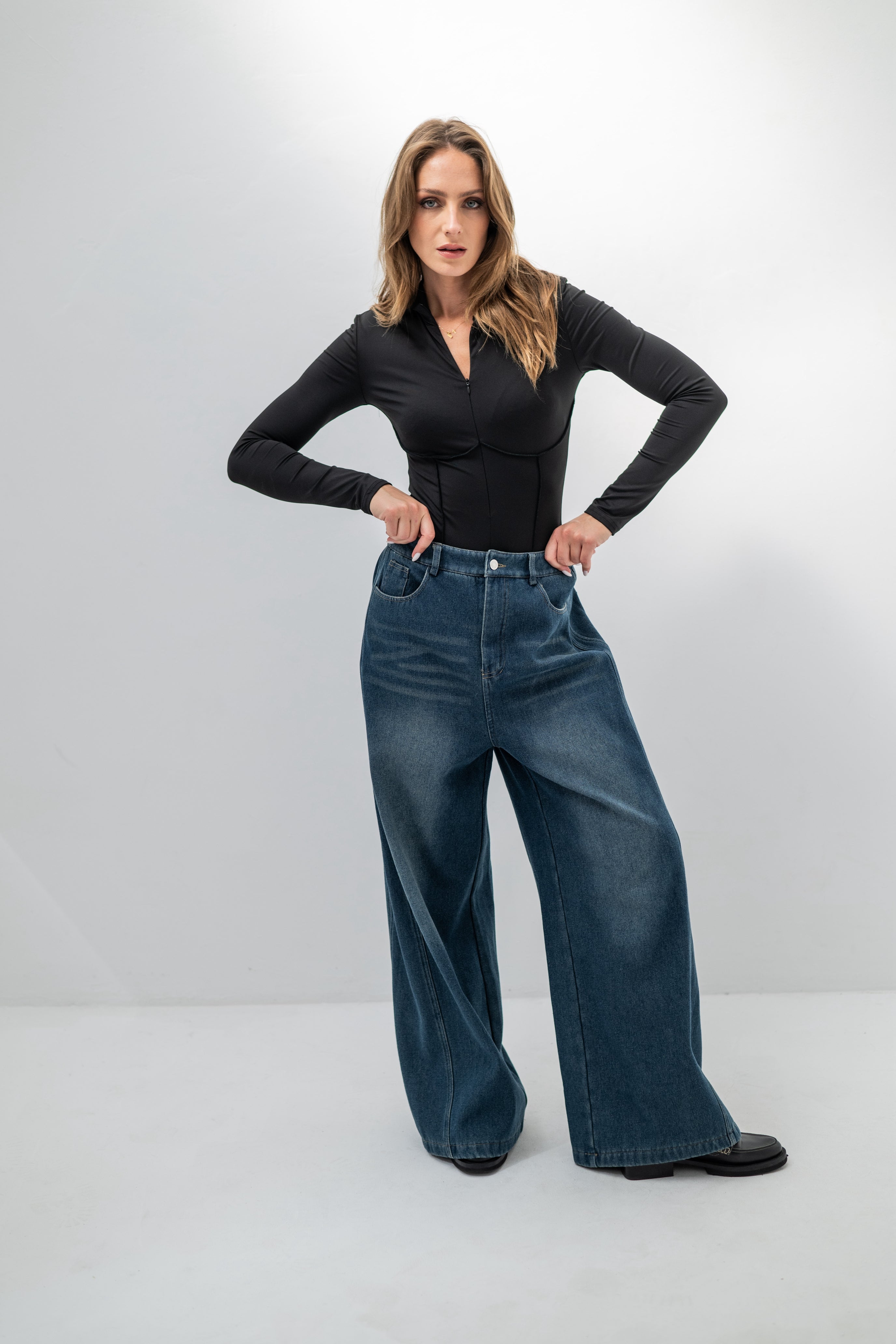 LYRA – Body zippé effet seconde peau