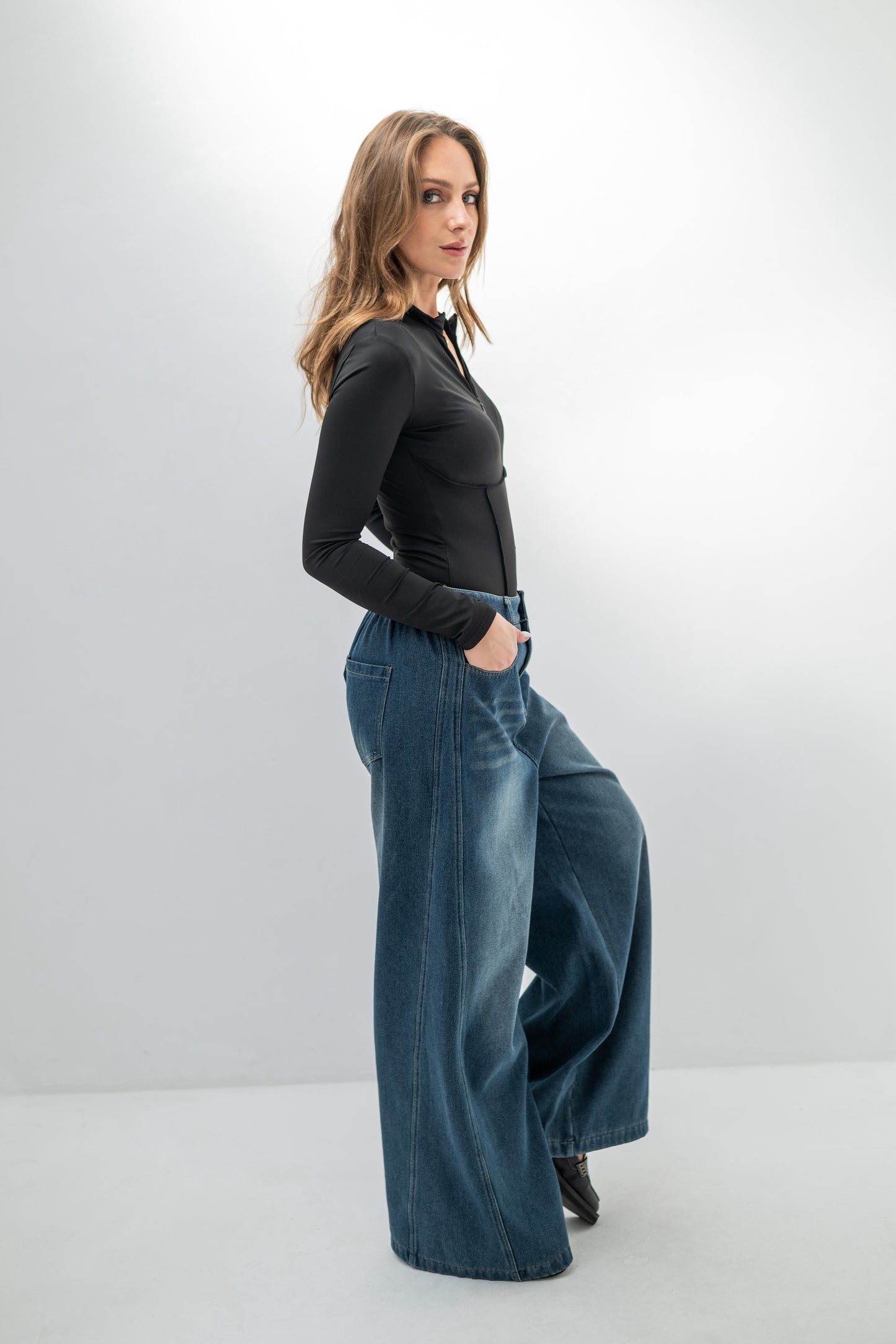 LYRA – Body zippé effet seconde peau