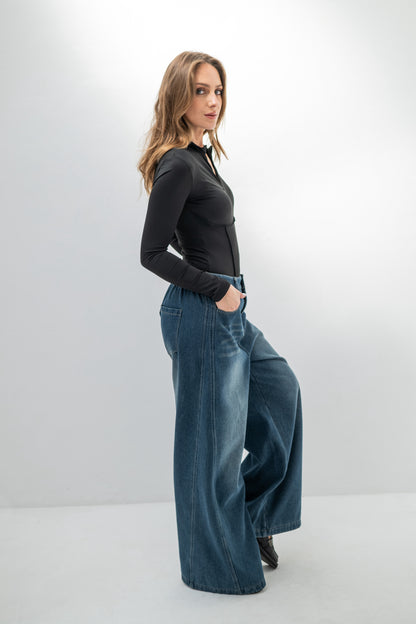 LYRA – Body zippé effet seconde peau