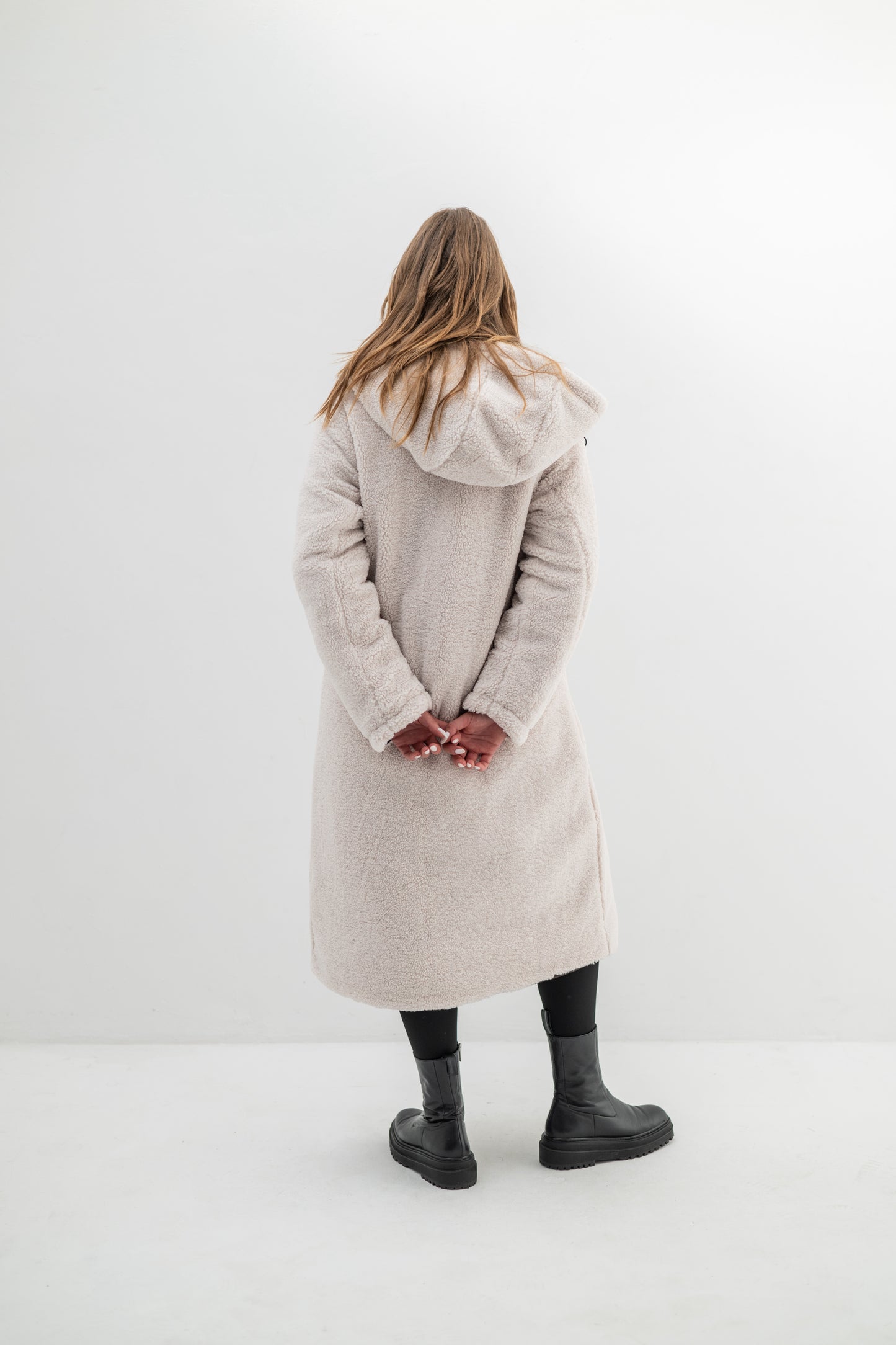 EVEREST– Doudoune longue réversible à capuche