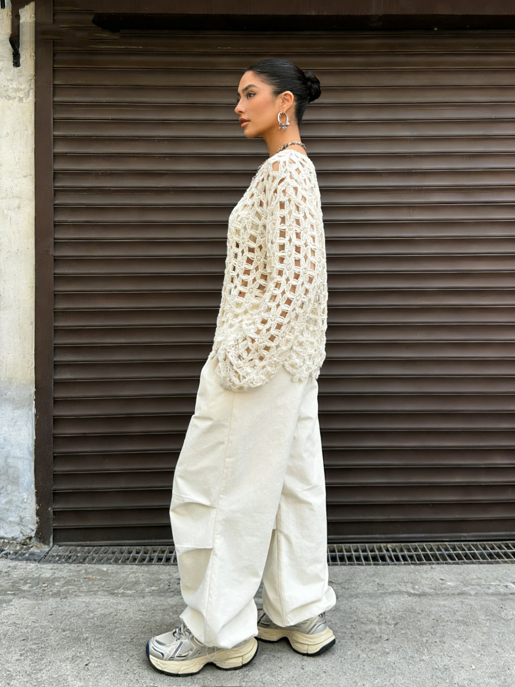 CARGO – Haut Crochet Ajouré à Coupe Fluide