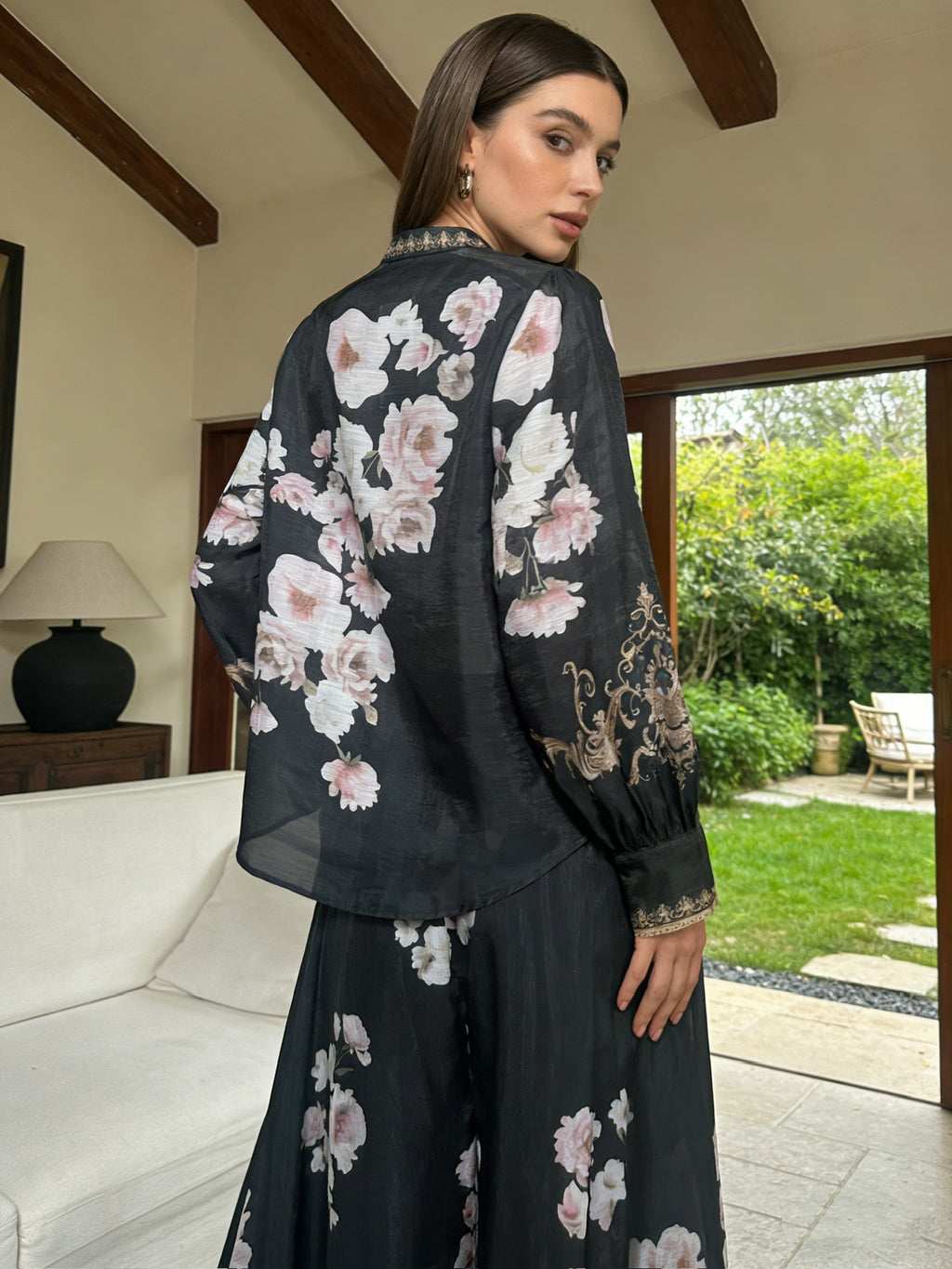 BLOOM – Ensemble Jupe Broderies Printanières