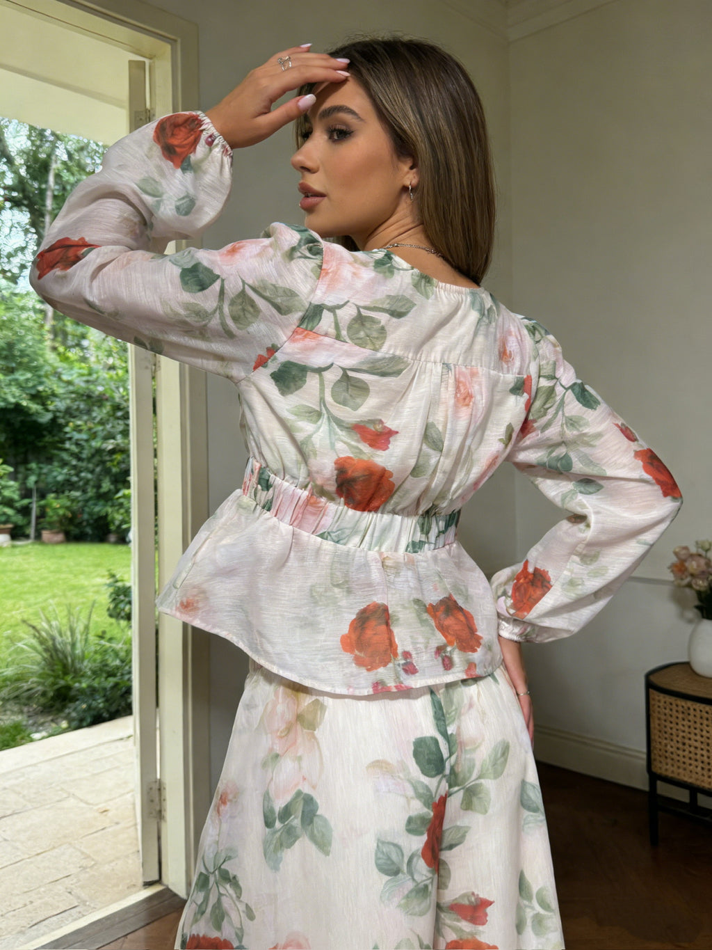 BLOOM – Ensemble Jupe Imprimé Floral