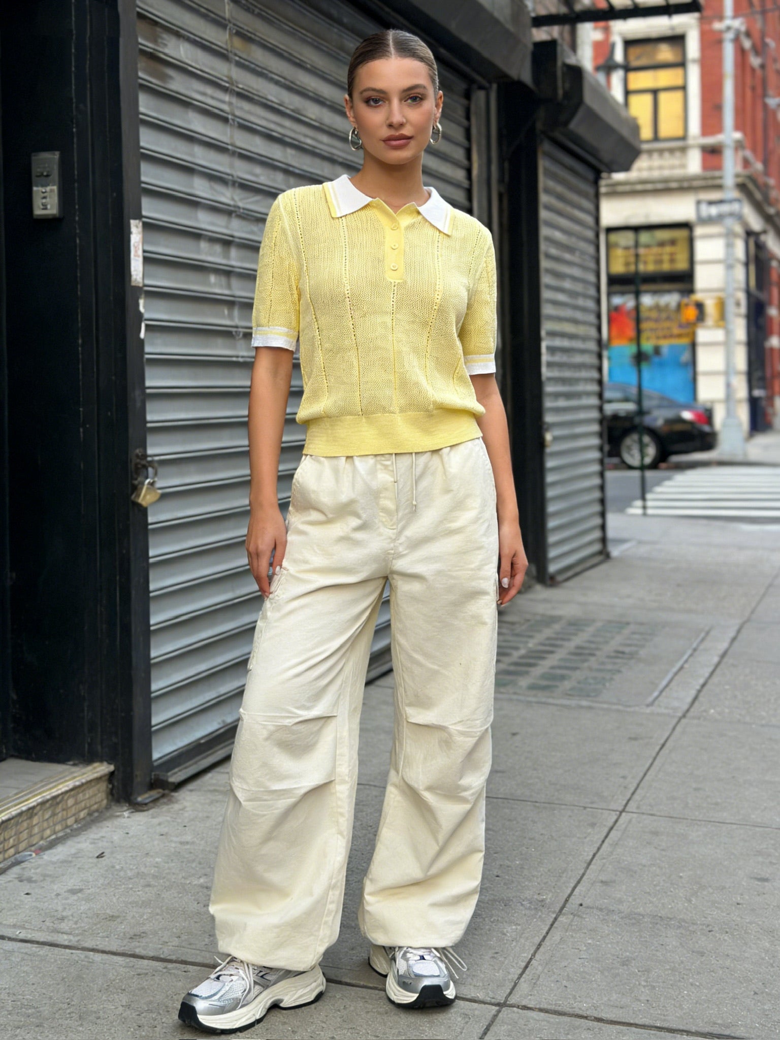 BLOOM – Pull Polo Maille Délicate