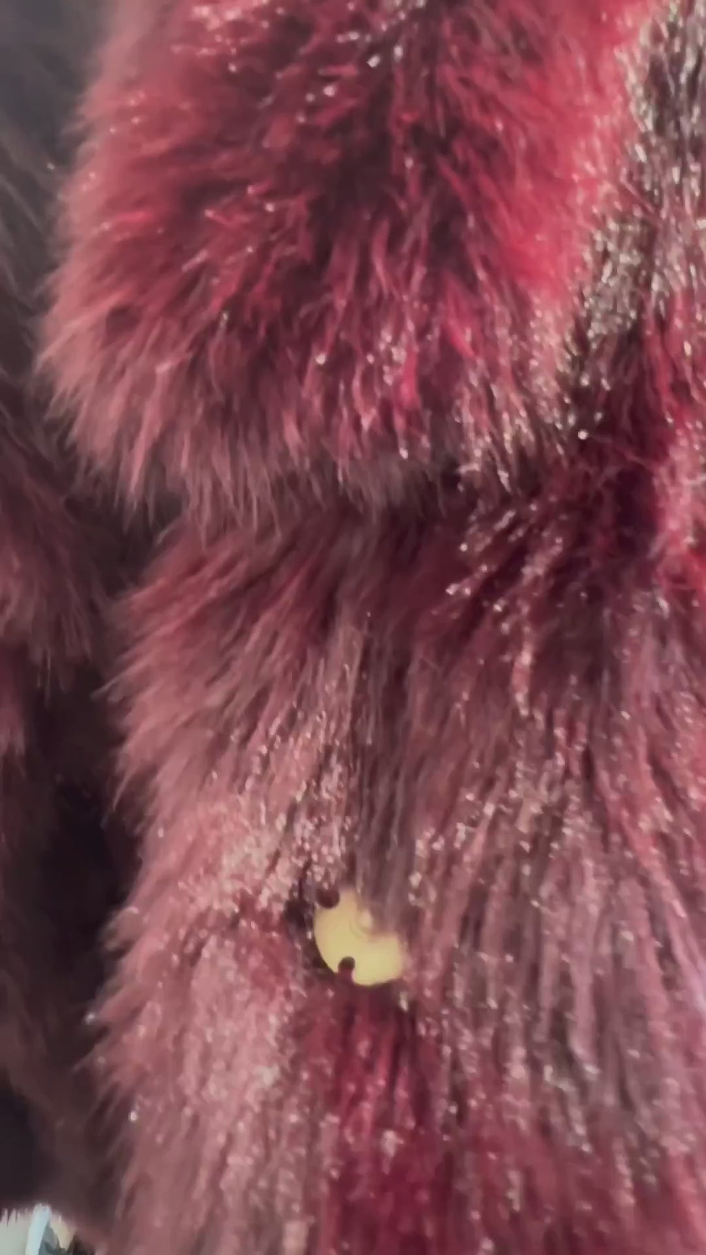 MONROE - Veste courte en fausse fourrure effet premium